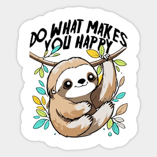 sloth Sticker